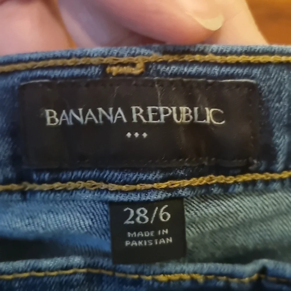 Banana Republic Denim Shorts Medium Wash Size 28/6 - Picture 11 of 12